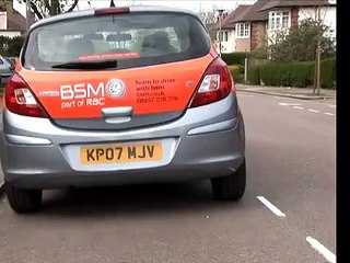 Check car basics - outside the car - learn to drive with BSM