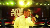 Boxer Amir Khan Sting Energy Drink BTS