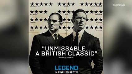 Tom Hardy movie poster goes viral after sneaking in bad review