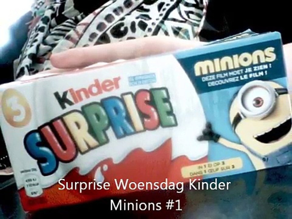 Toys op Woensdag Kinder Minions #1