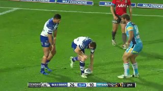 NRL  Greg Eastwood scored two tries against the Titans but it was the lead up play for his second tr