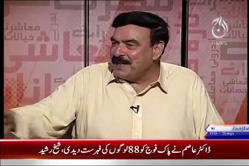 Humhare Sadar Ne Kitne Lakh Ki Tip Di Hai Apne Doro Mein..Shaikh Rasheed