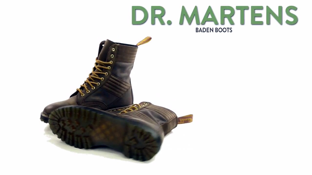 Dr. Martens Baden Boots - Leather (For Men and Women)