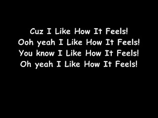 Enrique Iglesias - I Like How It Feels Ft. Pitbull & The Wav.S - On-Screen Lyrics
