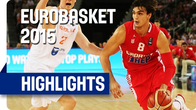 Netherlands v Croatia - Group C - Game Highlights - EuroBasket 2015