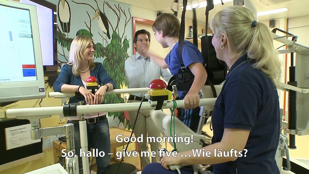 Hoffnung durch Lokomat Training