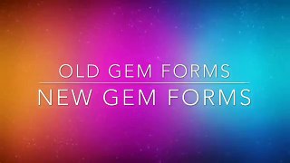 Old Gem And New Gem Forms | Steven Universe Gem Forms