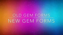 Old Gem And New Gem Forms | Steven Universe Gem Forms