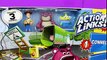 Toy Story 3 Action Links Junkyard Escape Stunt Set Disney Cars Lightning McQueen gets saved by Mater