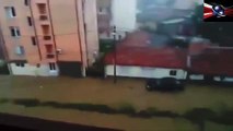 Bulgaria floods At least 12 killed in port city of Varna  hot video amateur