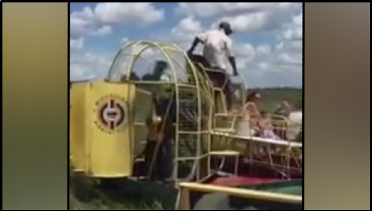 Airboat and Two Boats Get Stuck in the Everglades