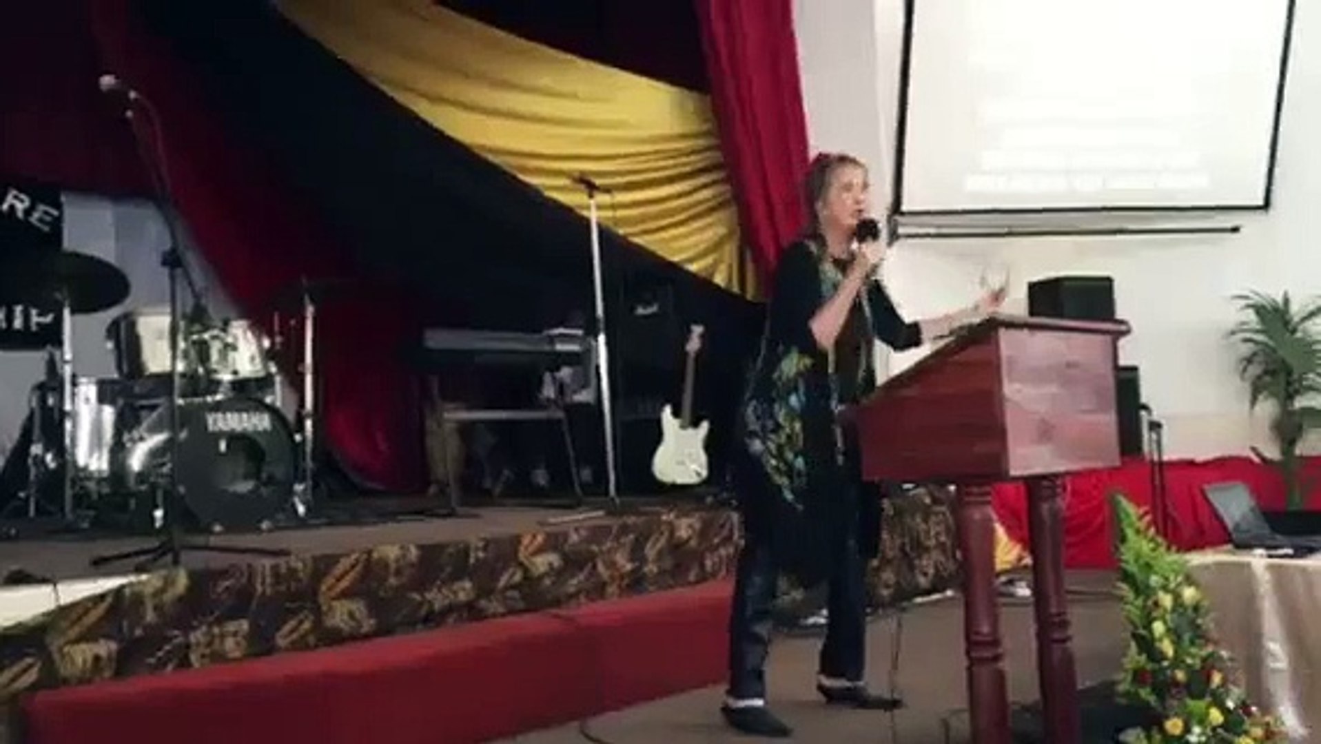 Preaching in Bulawayo, Zimbabwe
