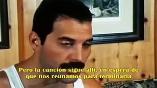 Freddie Mercury habla de Michael Jackson (subtitulado)
