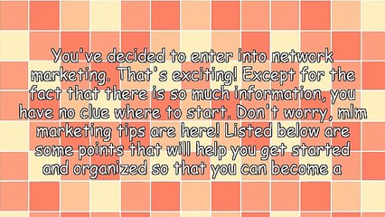 Make The Most Of MLM With These Good Ideas