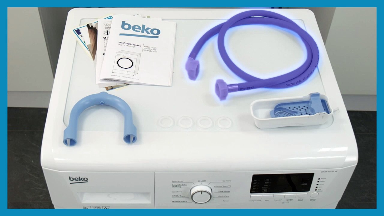 How to Install a Beko Washing Machine - video Dailymotion