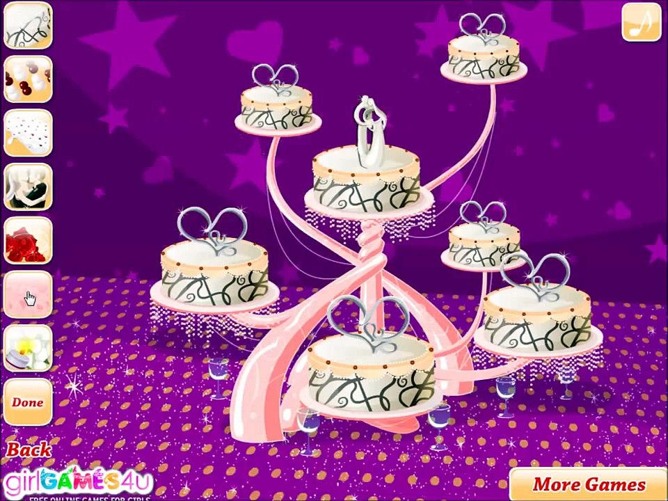 Wedding Cake Design decoration games for girls
