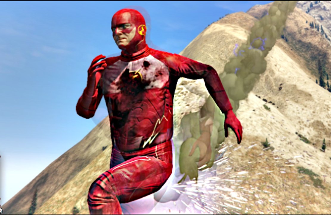 GTA 5 The Flash Man #2 (GTA V PC Mods Gameplay Funny Moments)