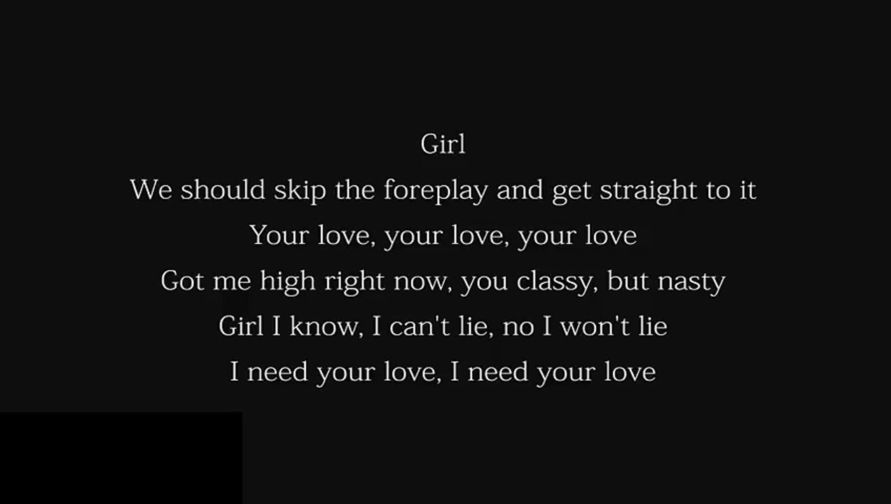 Partynextdoor – Your Love Ferina Forever Lyrics On Screen – Your Love Ferina Forever Lyrics