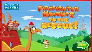 Bubble Guppies Game Cartoons For Kids - Firefighter Knights - English Game Episode