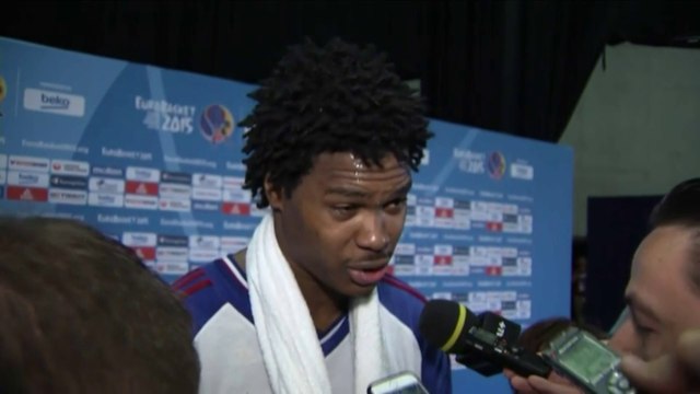 Basket - Euro (M) - Bleus : Gelabale «On voulait le gagner»