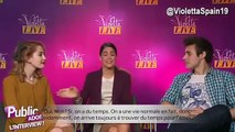 Violetta Live - Entrevista a Jorge Blanco, Tini Stoessel y Mechi Lambre- Parte 2