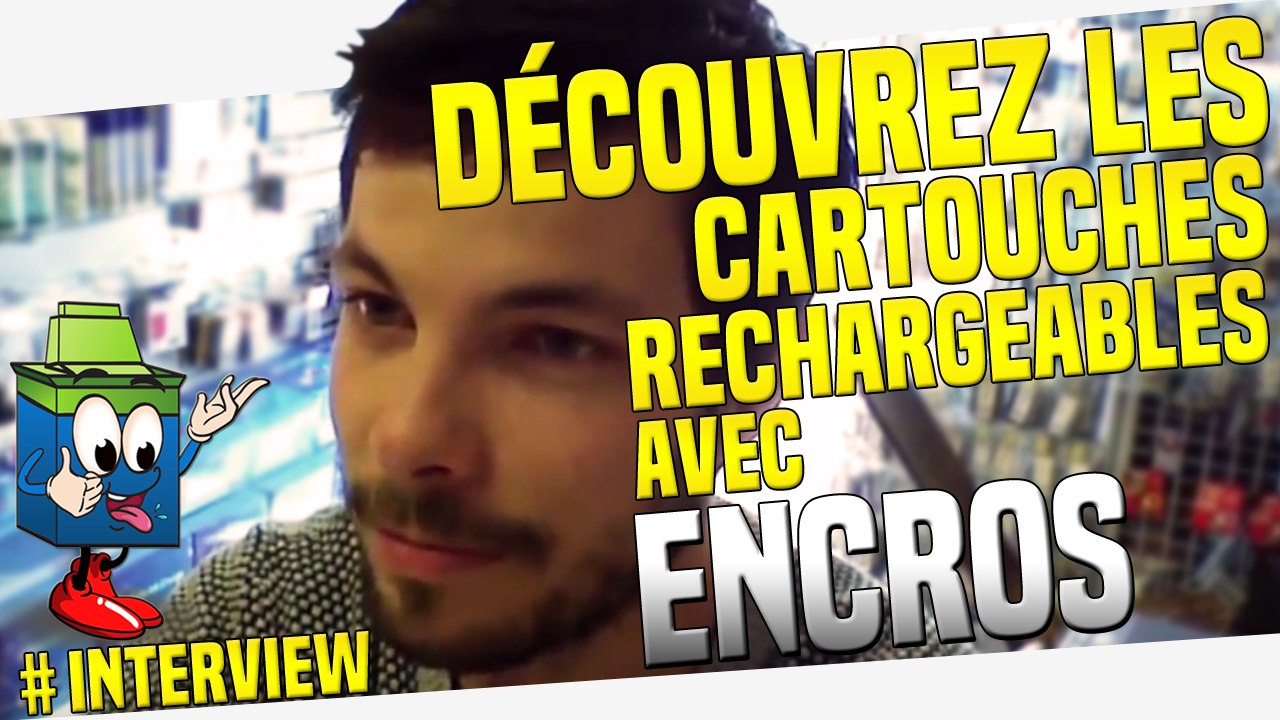 commentaire client : m. Guilhem évoque  les cartouches rechargeables d'Encros