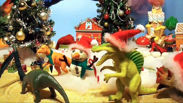 Dinosaur Song Christmas Songs for Children Christmas Music with Triceratops
