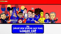 CHELSEA   LEAGUE CUP WINNERS! Chelsea vs Spurs Final 2 0 by 442oons Football Cartoon