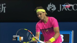 Rafael Nadal vs Tim Smyczek Match Point Australian Open 2015