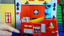Fireman Sam Episode Sesame Street Cookie Monster Saves The Day with Peppa pig Full story COOL