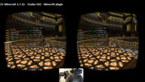CEC Minecraft 1.7.10 VR- Oculus Dk2 with minecrift plugin
