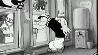 Popeye   Fleischer cartoon   The Paneless Window Washer 1937 old free cartoons public domain [Full E