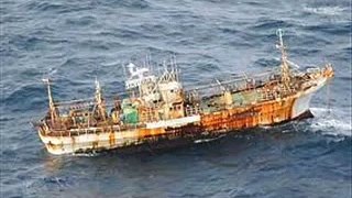 Coast Guard sinks Japanese ghost ship adrift since tsunami