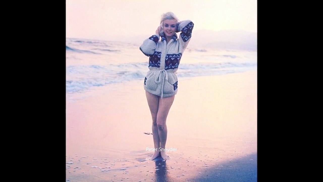 Marilyn Monroe - The Mexican Cardigan Sweater Sitting 1962, by George Barris