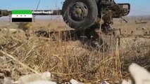 استهداف قوات النظام محيط مدينة البعث بالمدفعية الثقيلة لتأمين طرق الإمداد -ألوية سيف الشام