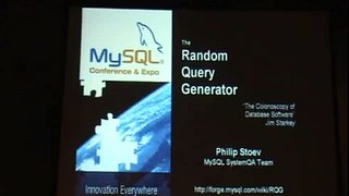 If You Love It, Break It: Testing MySQL with the Random Query Generator