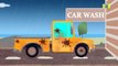 CAR WASH - Monster Truck, dirty vehicles, monster truck, police car, garbage truck