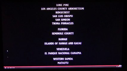 WALT DISNEY PICTURES DINOSAUR 2000 CLOSING