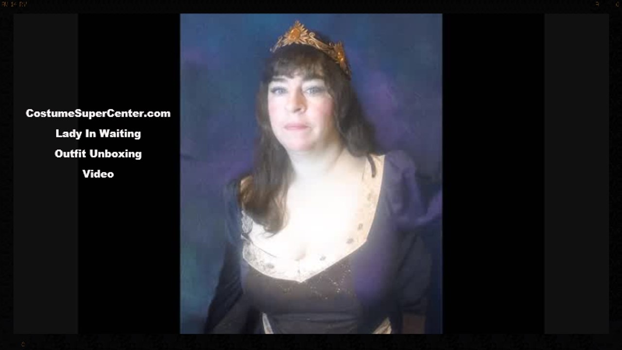 CostumeSuperCenter.com Lady In Waiting Outfit Unboxing