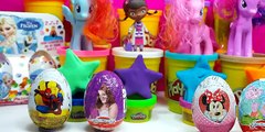 kinder surprise eggs Play Doh Violetta Peppa Pig Spiderman egg Surprise [Full Episode]
