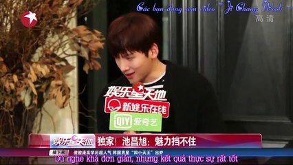 VietSub Ji Chang Wook   Yu Le Xin Tian Di interview