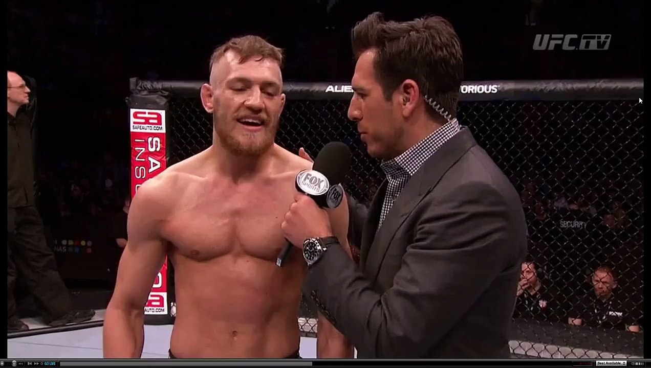 UFC Conor McGregor: Dana, 60 Gs BABAYYYYY! (1080p HD)