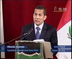 Ollanta Humala jura respetar la constitución y las inversiones - campaña electoral 2011