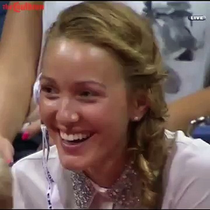 Jelena Djokovic tells John McEnroe she won't translate a minor tantrum Novak had on the sideline