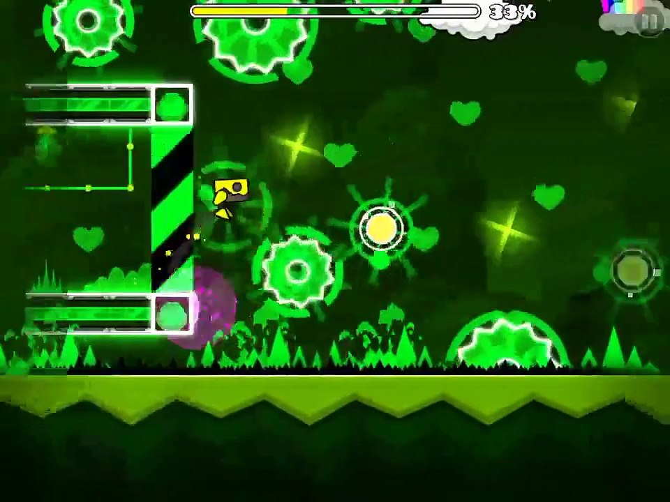 OMG I WAS FREAKING OUT WHEN I BEAT THIS Geometry Dash R2bbit World By Jerry4Veitnam
