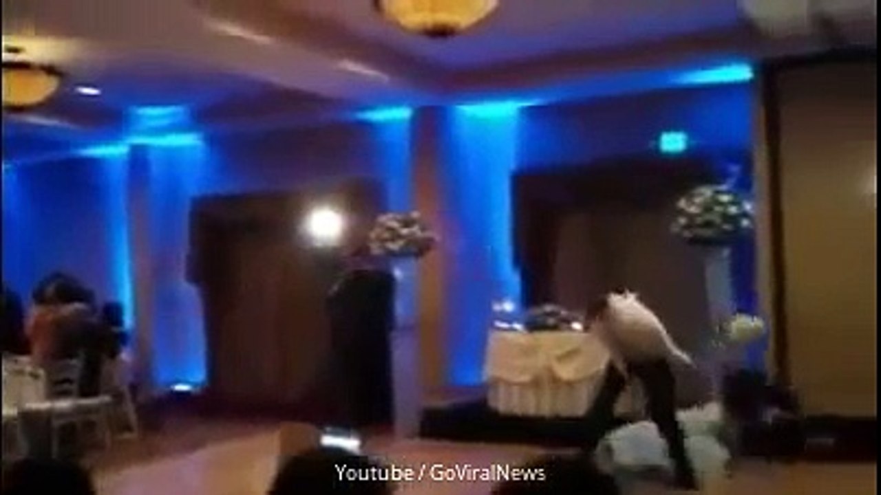 Backflip Gone Wrong On Wedding | Backflip Fail Funny (VIDEO)