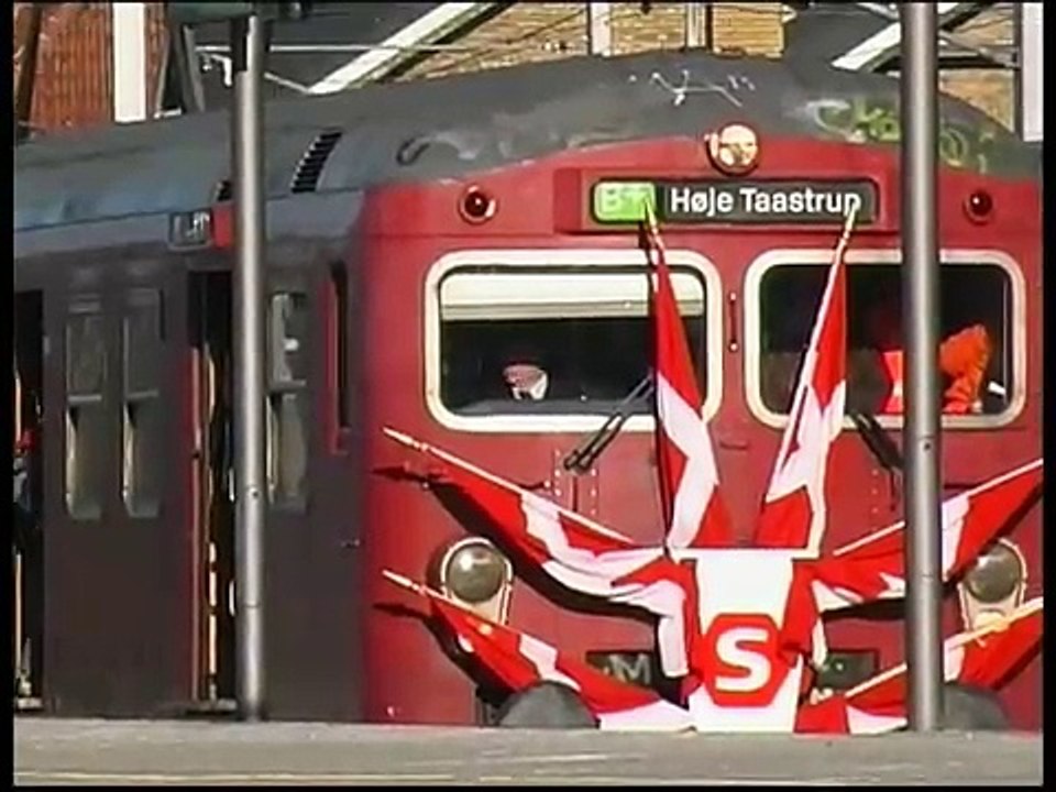 Sidste 2.g s-tog fra Holte st 3.feb 2007