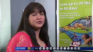 San Antonio Woman Loses 28 lbs to Save Husband's Live (KSAT)