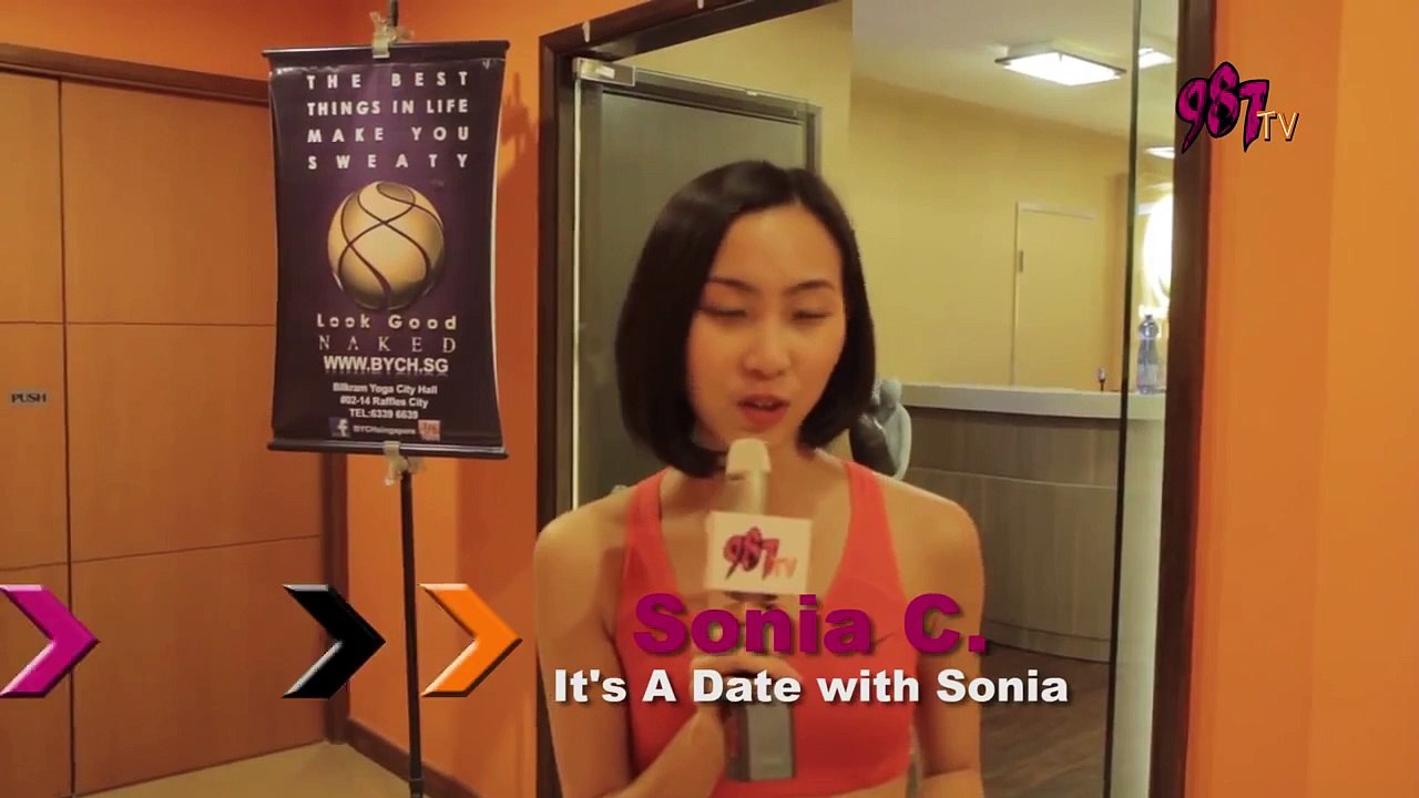Sonia gets sweaty in Hot Yoga!
