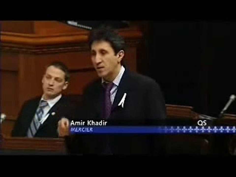 Amir Khadir - Polygamie et intégrisme religieux